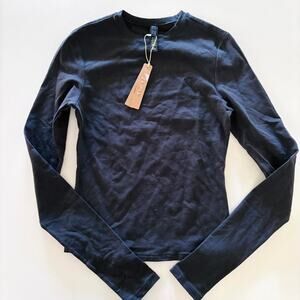 NWT Skims Cotton Jersey Long Sleeve